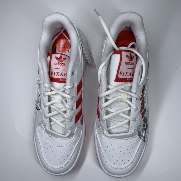 Adidas X Disney Pixar Forum Low White Scarlet Red Mens Size 6 GX0991 RARE NEW main image 9